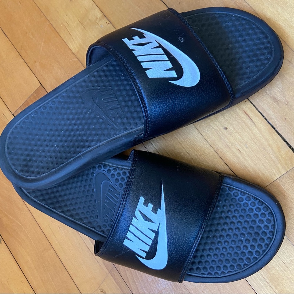 Nike Black Slide Sandals
